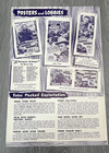 Vintage 1948 Jimmy Wakely Courtin  Trouble Movie Pressbook One Sheet Monogram