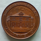 100th Anniversary Masonic Medal January 21  1911 2    Delaware Ohio Hiram 18 Heavy