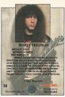 Megadeth   Autographed signed  marty Friedman  Rock Card   38 