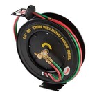 Xtremepowerus Retractable Torch Welding Hose Reel 50ft 1 4  Auto Rewind Oxygen
