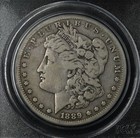 1889-cc Morgan Dollar  1 Pcgs F15  cac   14907 