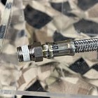 New Stainless Steel Braided High Pressure Hose - 8  Length