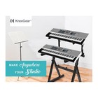 Knox Gear Z Style Two Tier Electronic Keyboard Piano Stand Version 2