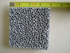  1  One Ceramic Foam Filters 3-7 8 x3-7 8  X 3 4  For Metal Foundries