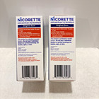 Nicorette Nicotine Polacrilex 2mg Gum Original Flavor 110 Pcs Set Of 2 Exp 10 26