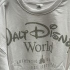 2026 Disney World Parks Castle  Bedazzled  White Crewneck Sweatshirt Adult M New