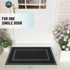 Front Door Mat Entrance Floor Rug Doormat Non-slip Mat Indoor Outdoor Waterproof