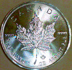 2017 Canada 1 Oz Silver Maple Leaf Bu 999 9 Pure Silver