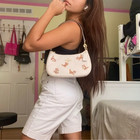 Coach Y2k Teri Shoulder Bag With Dancing Kitten Print Crossbody Bag