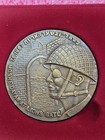 1967 Re-united Jerusalem Capital Of Jewish Palestine Bronze Medal 60mm