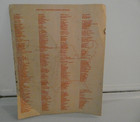 Vintage Travel  Brochure  Restaurant Menu Lums 1971