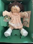 1985 Vintage Cabbage Patch Kids Blue Eyes Brown Poodle Double Pony