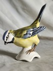 Vintage Goebel Blue Titmouse Bird Figurine Blaumeise W Germany Tmk6 Porcelain