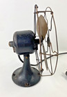 Antique 9  General Electric Whiz Fan Early Stationary Brass Blade Runs 1920s Usa