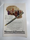 Waterman   s Ideal Fountain Pen Ad C 1910   s Colorful