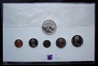 1971 Canada 6-coin Proof Like Set On Maple Leaf Collector Board-british Columbia