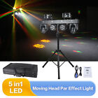 5in1 Moving Head Lights Led  Par Effect Gig Bar Stage Laser Lighting System Dmx