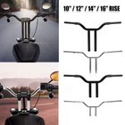 Mx T Bars 10  12  14  16  Rise Handlebar For Harley Dyna Softail Sportster Flhr