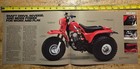 Vintage 1985 Kawasaki Klt160 Three Wheeler Trike Brochure