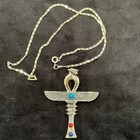 Rare Pharaonic Necklace Key Of Life Authentic Ancient Egyptian Antiquities Bc