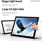 Colorweaveart A2 Led Light Pad For Diamond Painting     Tracing Light Box With 1