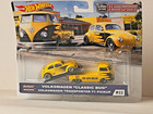 Hot Wheels Car Culture Team Transporter Volkswagen Truck And Car Set