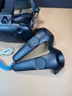 Htc Vive 0pjt100 Virtual Reality Headset W  Wands   Cables Ships Fast 