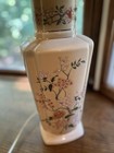 Pair Of Vintage Floral Asian Lamps