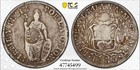 1834-37 Philippines  y ii  Isabella Ii Counterstamp On A 1834 Peru 8 Reales 
