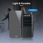 Retevis Rt22 Walkie Talkie Long Range Rechargeable Two Way Radio Uhf 2pack