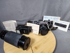 Vintage Xd-11 Minolta Film Camera  not Tested  With Extras