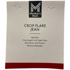 Member s Mark Women s High Rise Crop Flare Stretch Jeans