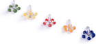 50 Pcsglass Daisy Pipe Filter Screens Reusable   Heat Resistant