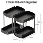 Ukeetap Multi-purpose Pull-out Storage Organizers Under Sink cabinet Organizers