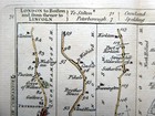 Lincolnshire Boston Road Map By Carington Bowles C1782 Genuine Antique
