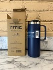 Rtic 20 Oz Double Wall Insulated Travel Mug Tumbler   Navy Blue  brand New