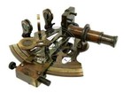 Antique Brass Working Marine Sextant Collectible Vintage Nautical Ship Astrolabe
