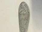Antique 19th Century Currier   Trott Coin Silver Dessert Cake Pie Server