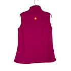 Marmot Vest Womens Sleeveless Full Zip Pink Orange Pockets Outdoor Activewear