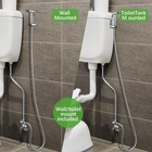 5ft Handheld Bidet Toilet Sprayer Set Wall Mounted Toilet Spray Bathroom Gun