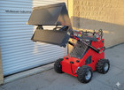 Mini Skid Steer 4 In 1 Hydraulic Bucket Attachment Universal