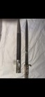 German Police Bayonet Alexander Coppel  acs  Solingen Stag Handle W  Scabbard