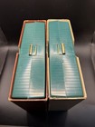 Vintage Kodak Kodaslide 400 File Box Set Of 2 35mm Slide Storage Cases