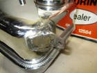 Harley Davidson Shovelhead Oil Tank 1966-1969 Has A Repair
