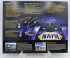 Nhra Top Fuel Drag Racing Napa Funny Car Ron Capps  autographed  Hero Card
