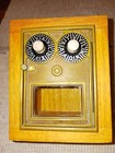 Safe Box Door Bank-dual Dial  Solid Oak  