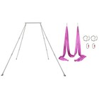 Aerial Stand Portable Aerial Rig Frame Yoga Swing Bar W 39ft Yoga Swing 551lbs