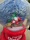 6ft Airblown Inflatable Christmas Holiday Globe Led Lightshow Large Read