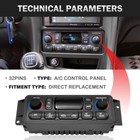 A c Heat Climate Control Module Switch Unit 09352181 For Chevy C5 Corvette 97-04