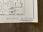 1950s General Motors Research Labortories Poster Steering System 34  X 22 